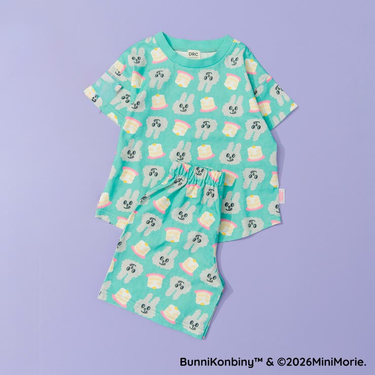 【WEB限定 BUNNI KONBINY】総柄ルームウェア | ブランシェス | 詳細画像22 