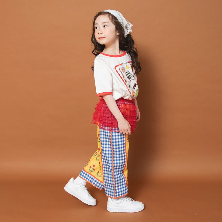 【WEB限定/りぃー×branshesコラボ】チュールフリル | ブランシェス | 詳細画像14 