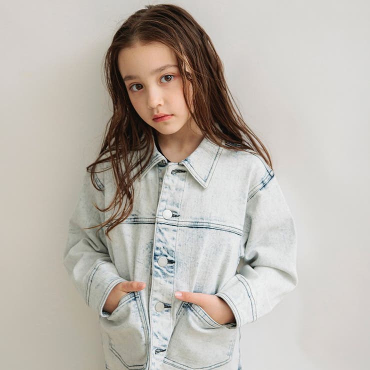 新品　デニムプリントプリーツジャケット　F 中古・古着通販】PLEATS PLEASE (プリーツプリーズ) デニムプリント