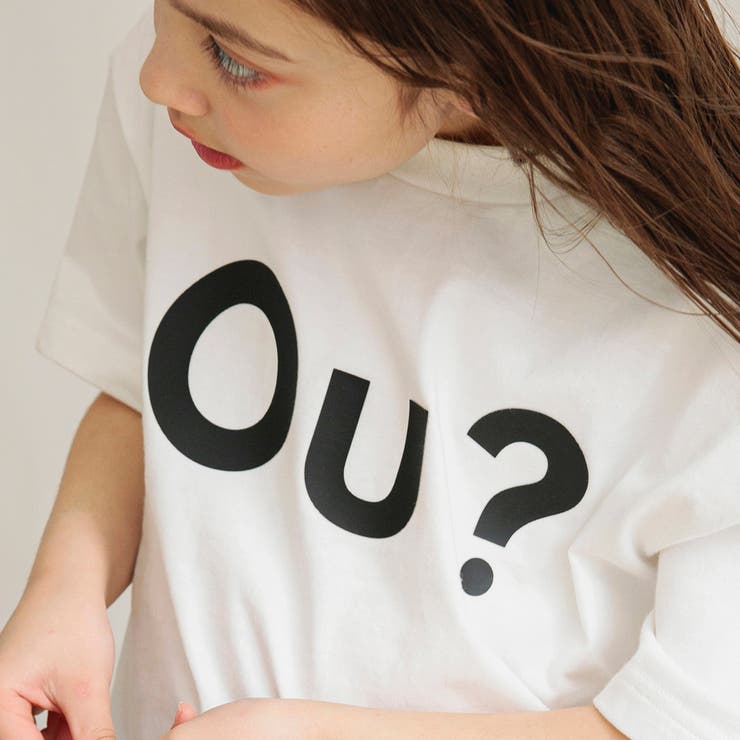 Ou? by EDWIN】Ou？BIGロゴ半袖Ｔシャツ[品番：BRSK0008112