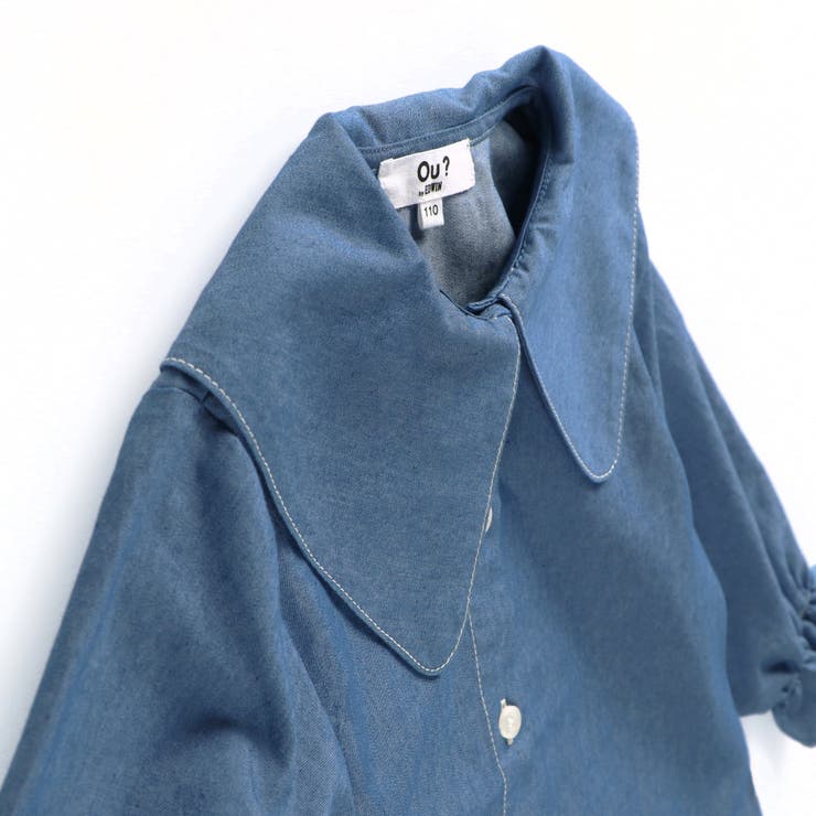 【Ou? by EDWIN】BIG衿ブラウス | ブランシェス | 詳細画像11 