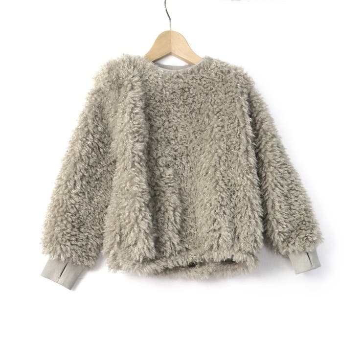 アイボリー | 【Ou? by EDWIN】フェザー風トレーナー | ブランシェス