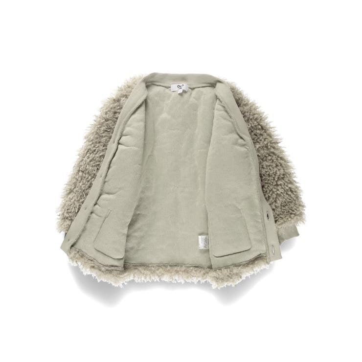 【Ou? by EDWIN】フェザー風カーディガン | ブランシェス | 詳細画像3 