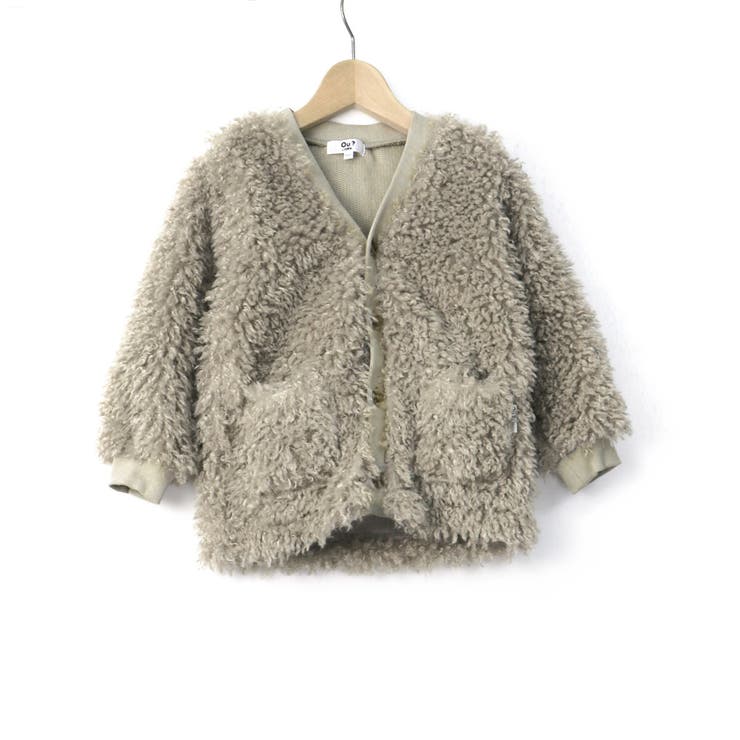 アイボリー | 【Ou? by EDWIN】フェザー風カーディガン | ブランシェス