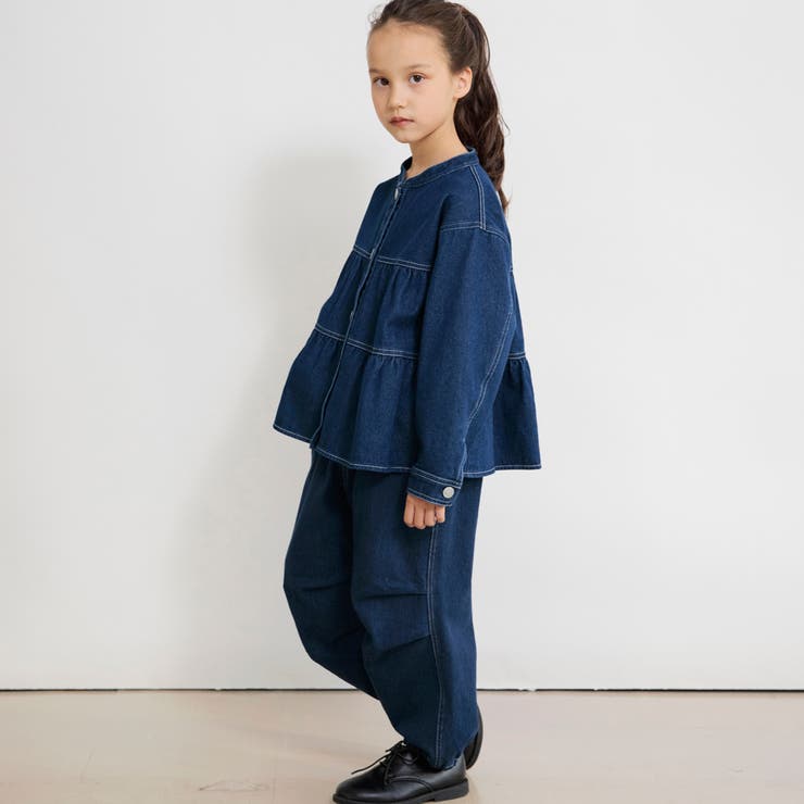 【Ou? by EDWIN】デニムパラシュートパンツ | ブランシェス | 詳細画像5 