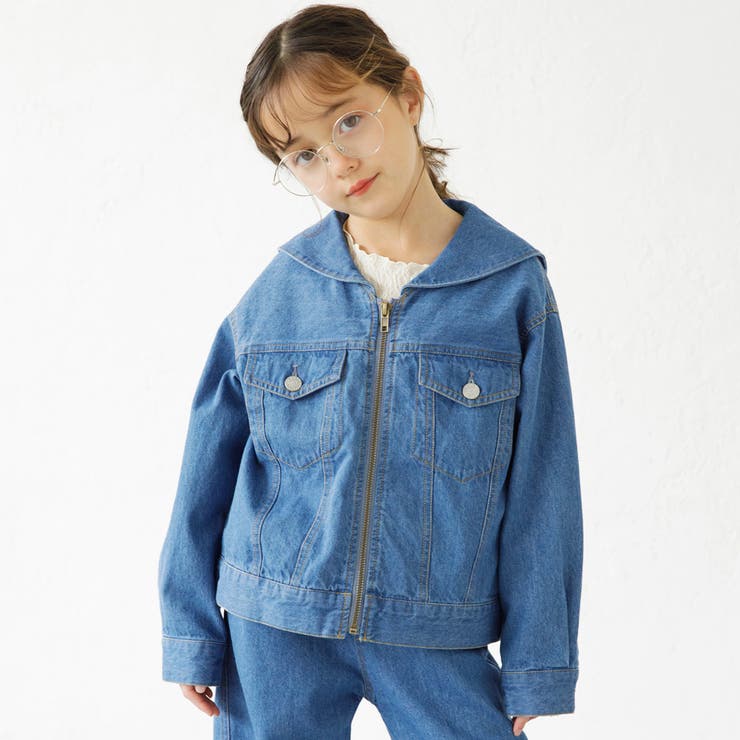 ▼未使用✨レリアン【17⁺】3XL デニム ペプラム カラージャケット スタッズ ▽未使用✨レリアン【17⁺】3XL デニム ペプラム カラー