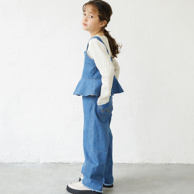 【Ou? by EDWIN】デニムビスチェ | ブランシェス | 詳細画像16 