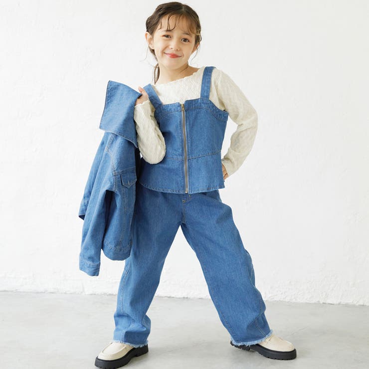 【Ou? by EDWIN】デニムビスチェ | ブランシェス | 詳細画像19 