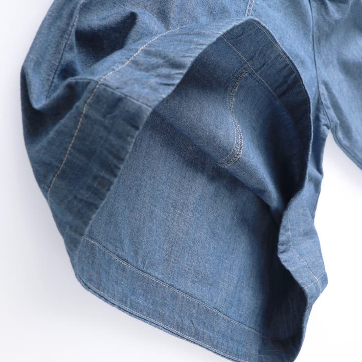 【Ou? by EDWIN】2WAYデニムスモック | ブランシェス | 詳細画像11 