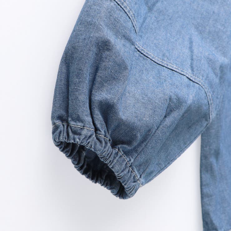 【Ou? by EDWIN】2WAYデニムスモック | ブランシェス | 詳細画像9 