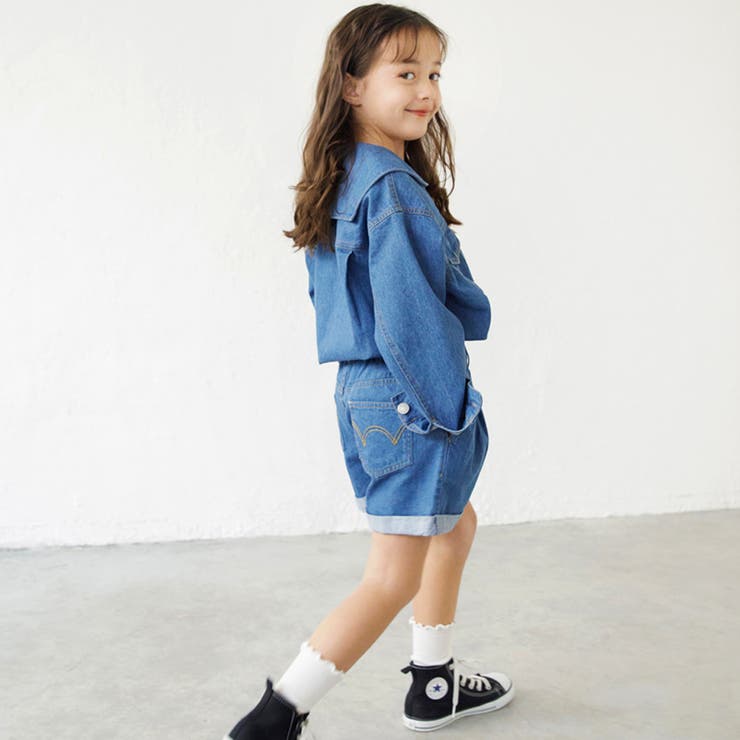 【Ou? by EDWIN】デニムショートパンツ | ブランシェス | 詳細画像16 