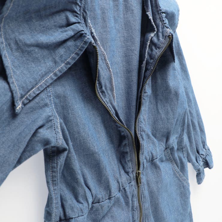 【Ou? by EDWIN】デニムオールインワン | ブランシェス | 詳細画像10 