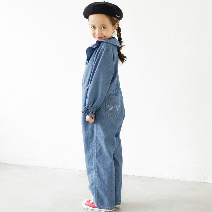 【Ou? by EDWIN】デニムオールインワン | ブランシェス | 詳細画像6 