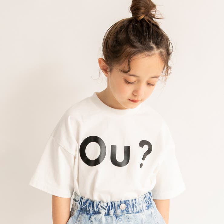 【Ou? by EDWIN】Ou?BIGロゴ半袖Ｔシャツ 春 トップス | ブランシェス | 詳細画像3 