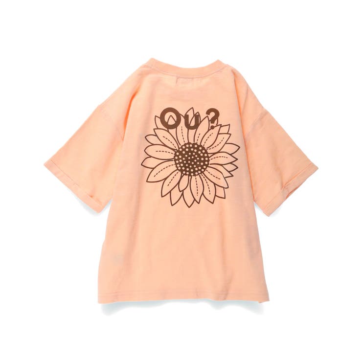 【Ou? by EDWIN】綿100% バックプリント半袖Tシャツ | ブランシェス | 詳細画像13 
