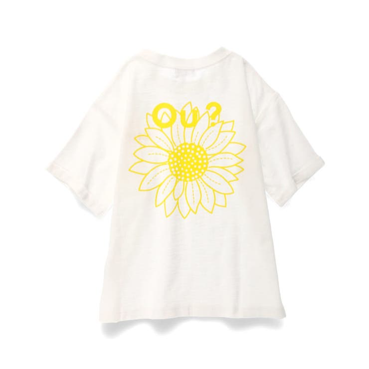 【Ou? by EDWIN】綿100% バックプリント半袖Tシャツ | ブランシェス | 詳細画像2 