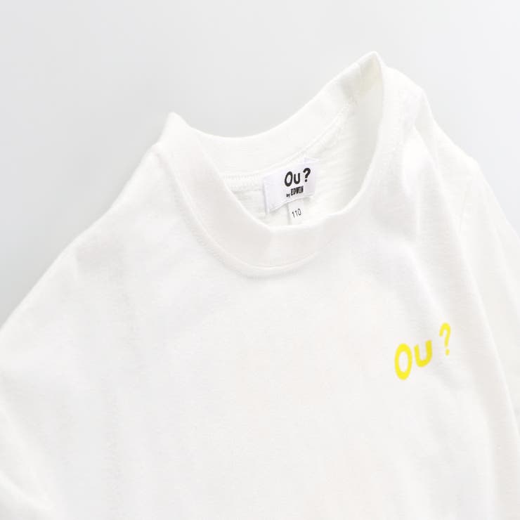 【Ou? by EDWIN】綿100% バックプリント半袖Tシャツ | ブランシェス | 詳細画像8 