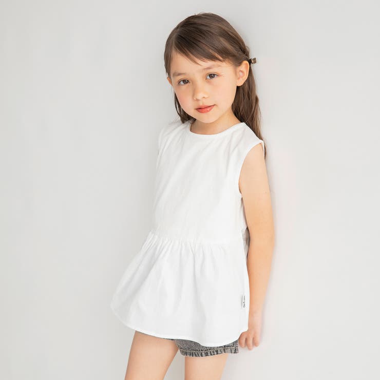 オフホワイト | 【Ou? by EDWIN】ノースリーブ ブラウス | ブランシェス