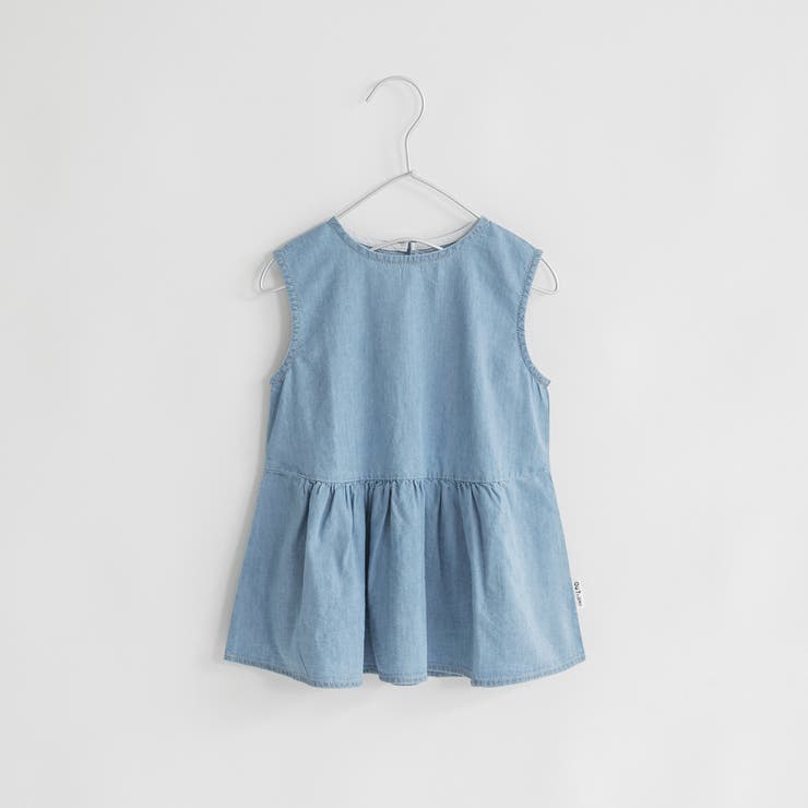 サックス | 【Ou? by EDWIN】ノースリーブ ブラウス | ブランシェス