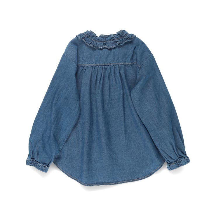 Ou? by EDWIN】デニムブラウス/デニム/コラボ/150cm/女の子[品番