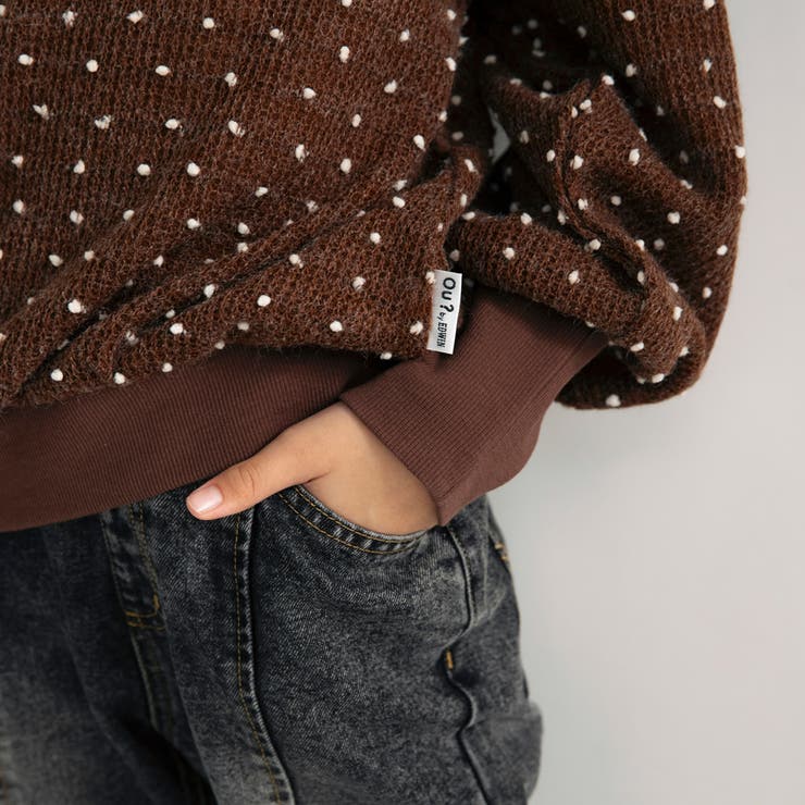 ドット ジャガード トレーナー | ブランシェス | 詳細画像8 