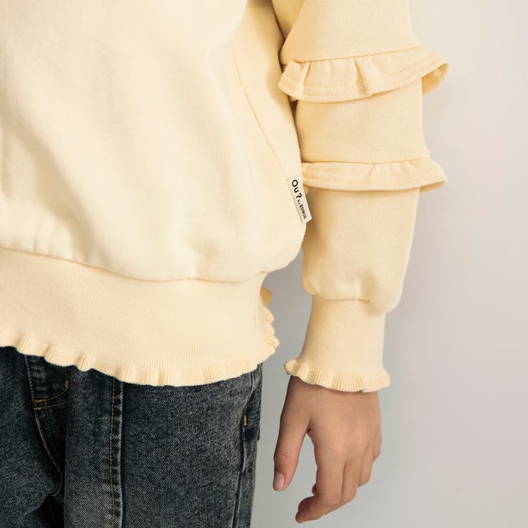 袖フリル トレーナー 150cm | ブランシェス | 詳細画像7 