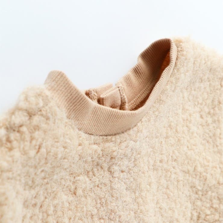 【Ou? by EDWIN】2WAYふわふわトレーナー | ブランシェス | 詳細画像4 