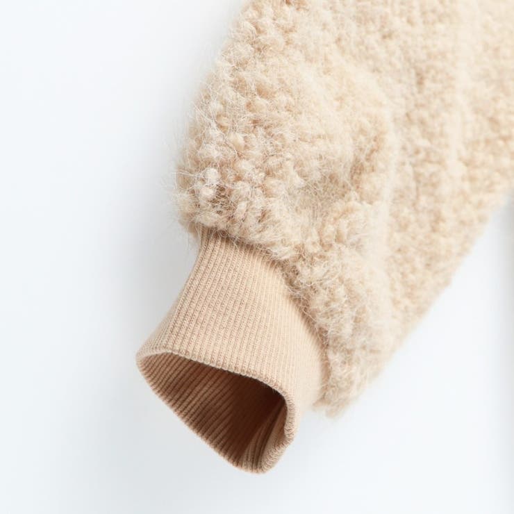 【Ou? by EDWIN】2WAYふわふわトレーナー | ブランシェス | 詳細画像5 