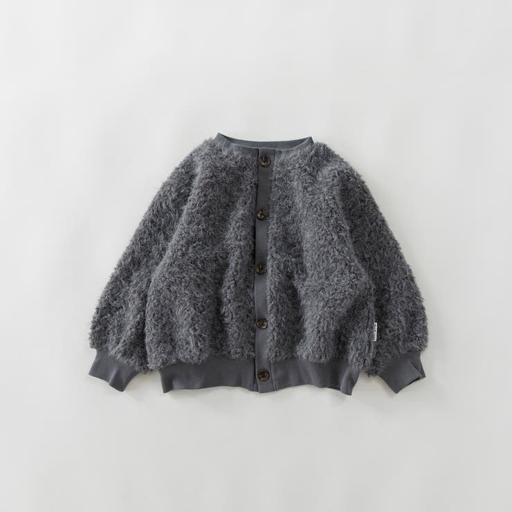 チャコールグレー | 【Ou? by EDWIN】2WAYふわふわトレーナー | ブランシェス