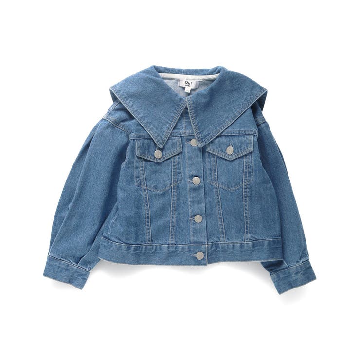 【Ou? by EDWIN】BIG襟デニム | ブランシェス | 詳細画像2 