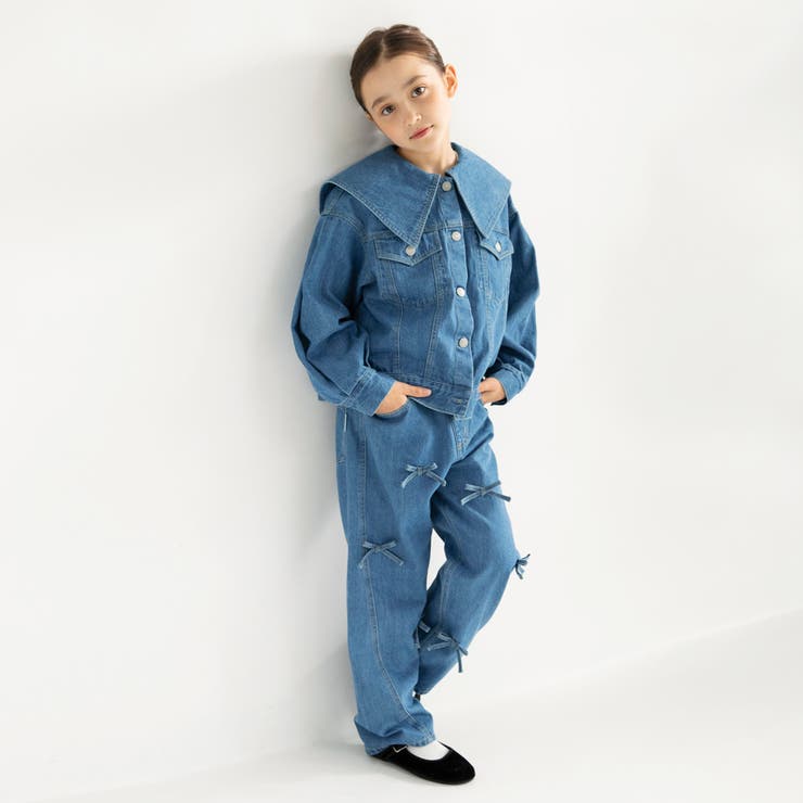 【Ou? by EDWIN】BIG襟デニム | ブランシェス | 詳細画像3 