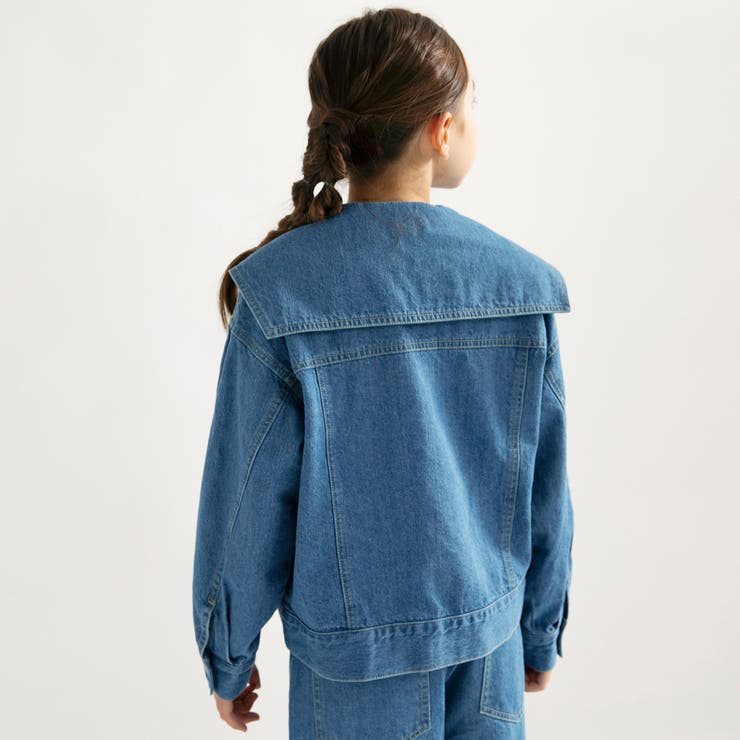 【Ou? by EDWIN】BIG襟デニム | ブランシェス | 詳細画像7 