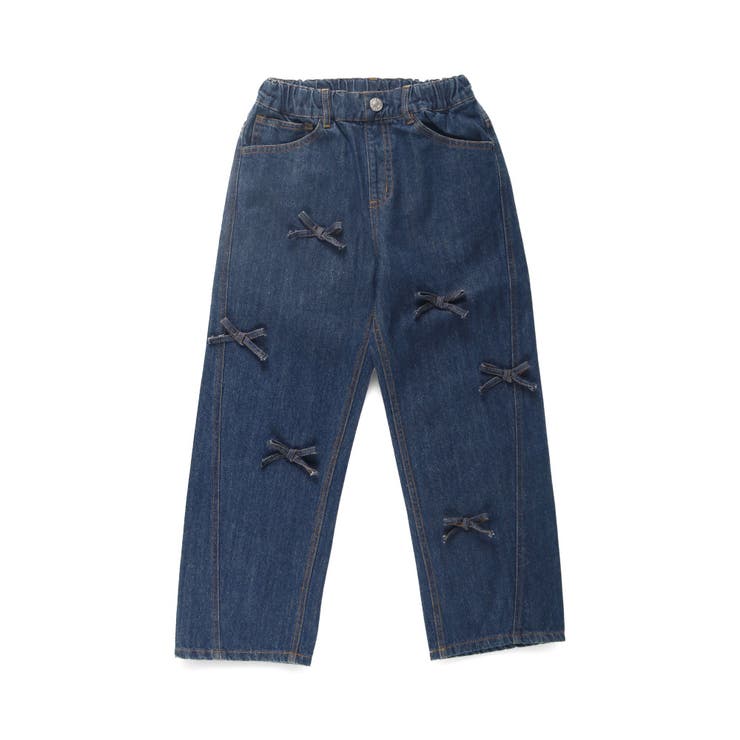 リボン付きデニム パンツ 女の子 | ブランシェス | 詳細画像17 