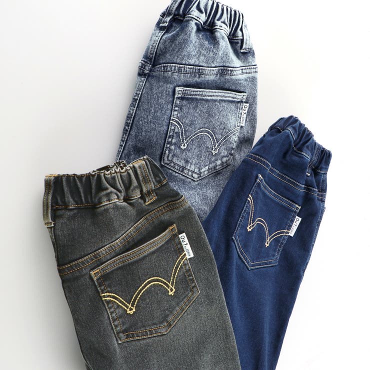 裏起毛デニム パンツ キッズ | ブランシェス | 詳細画像17 