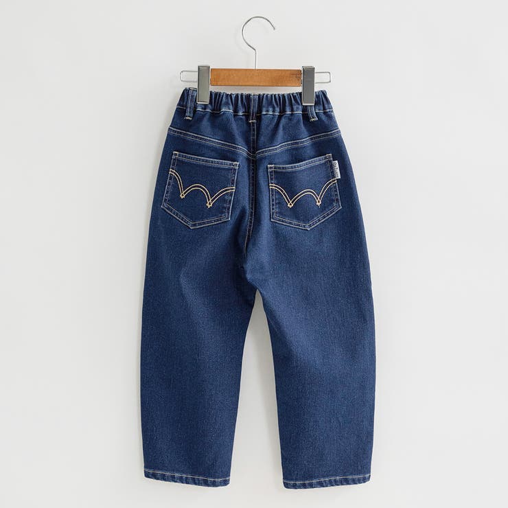 ブルー | 裏起毛デニム パンツ キッズ | ブランシェス