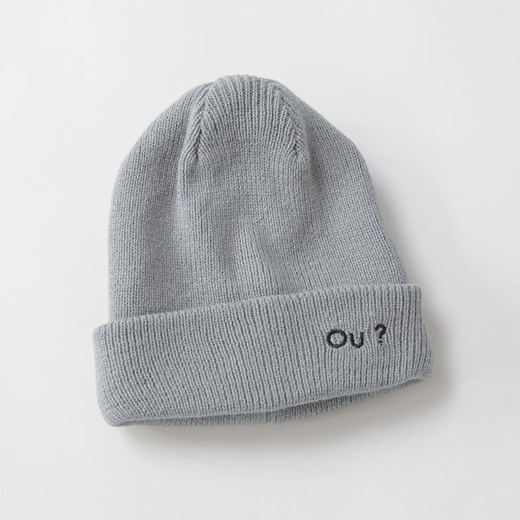 刺しゅうロゴ入りニット帽 ニットキャップ ビーニー | ブランシェス | 詳細画像2 