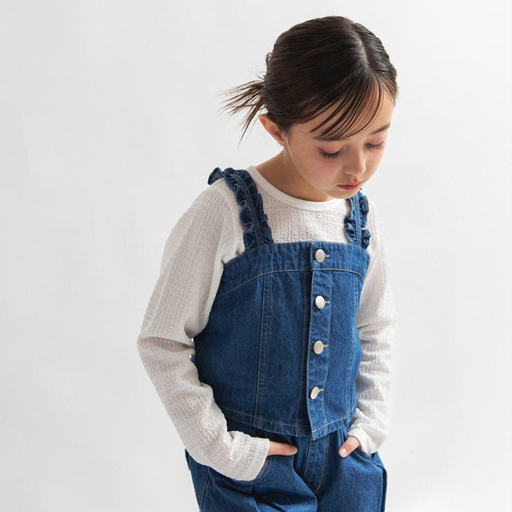 【Ou? by EDWIN】デニムビスチェ | ブランシェス | 詳細画像4 