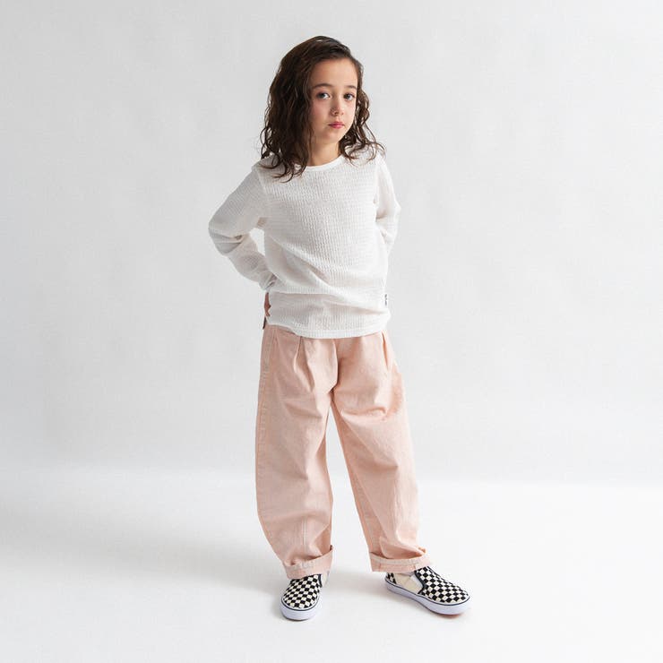 【Ou? by EDWIN】ぽこぽこ長袖Tシャツ | ブランシェス | 詳細画像3 