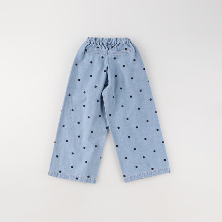 【Ou? by EDWIN】お花刺しゅうデニムパンツ | ブランシェス | 詳細画像10 