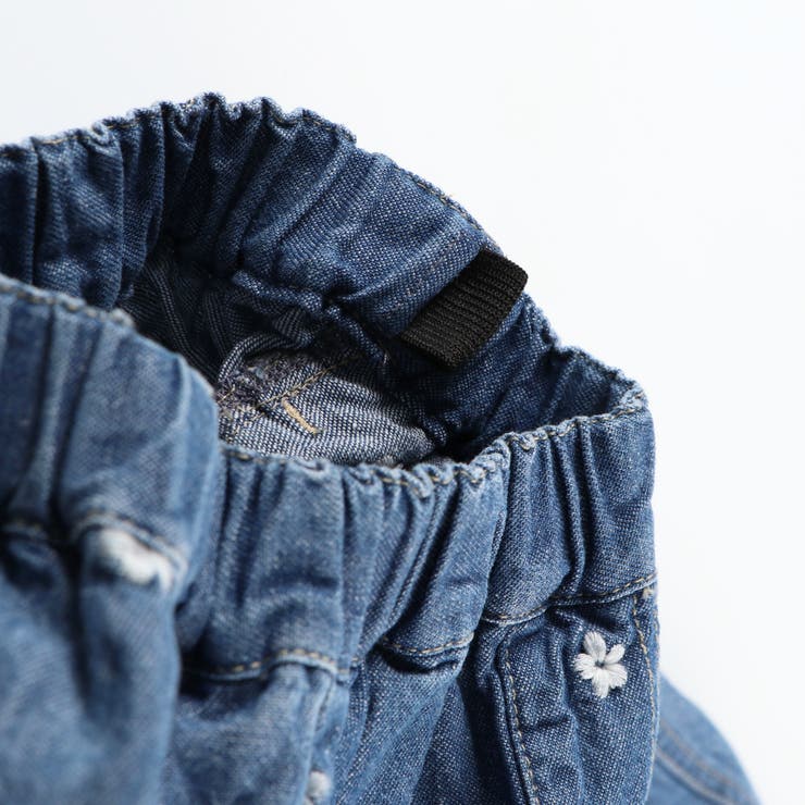 【Ou? by EDWIN】お花刺しゅうデニムパンツ | ブランシェス | 詳細画像17 