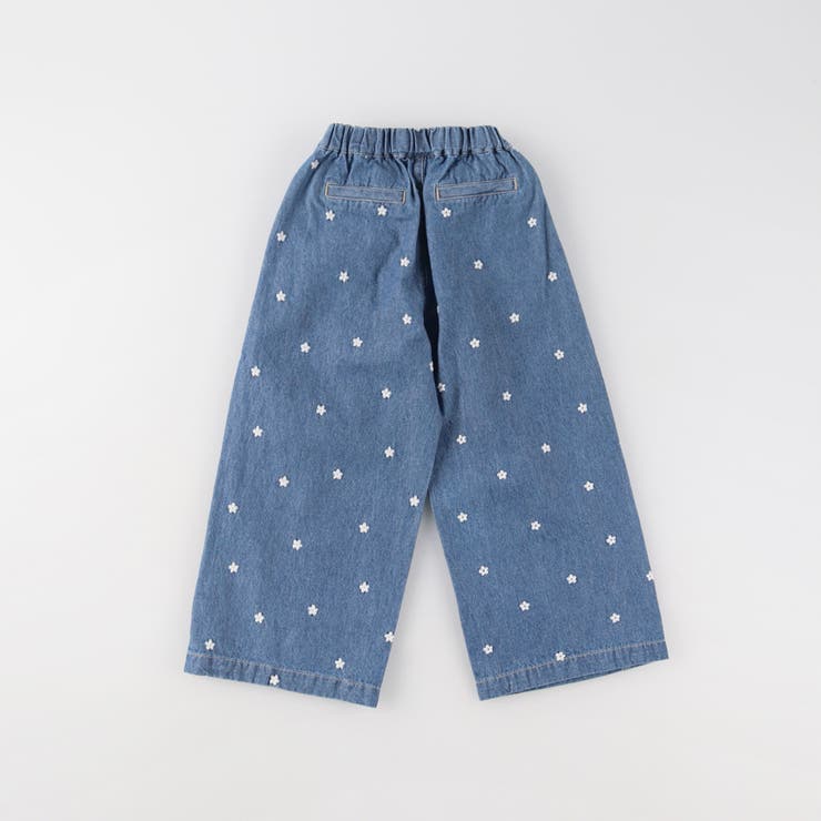 【Ou? by EDWIN】お花刺しゅうデニムパンツ | ブランシェス | 詳細画像21 