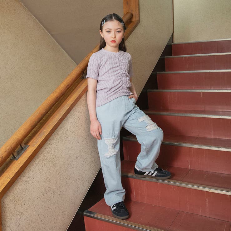 【Ou? by EDWIN】シャーリング半袖Tシャツ | ブランシェス | 詳細画像12 