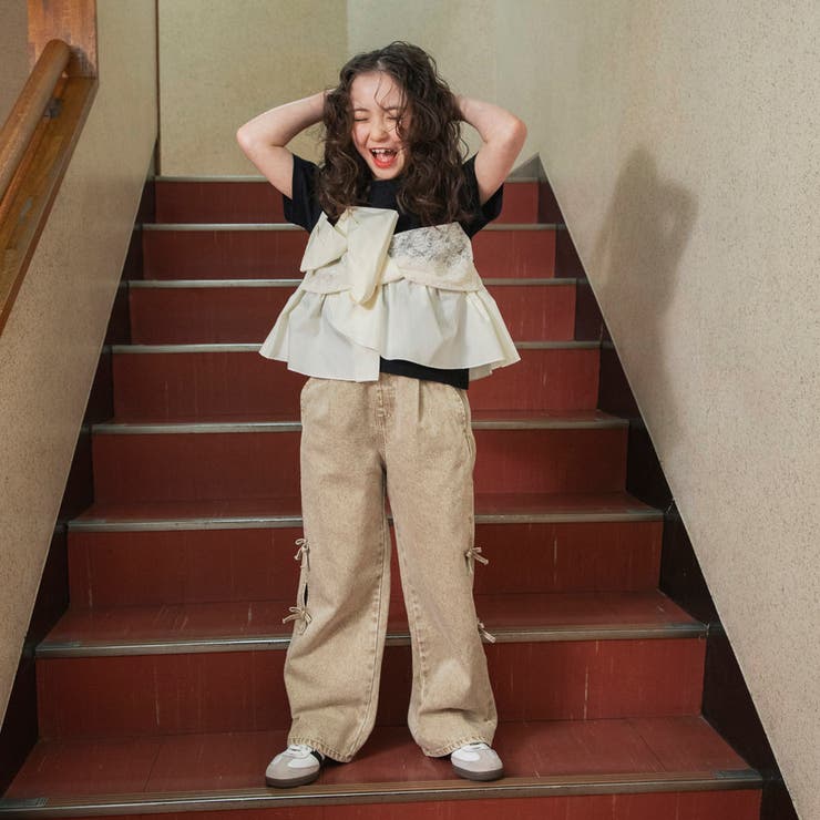 【Ou? by EDWIN】切替デザイン半袖Tシャツ | ブランシェス | 詳細画像13 