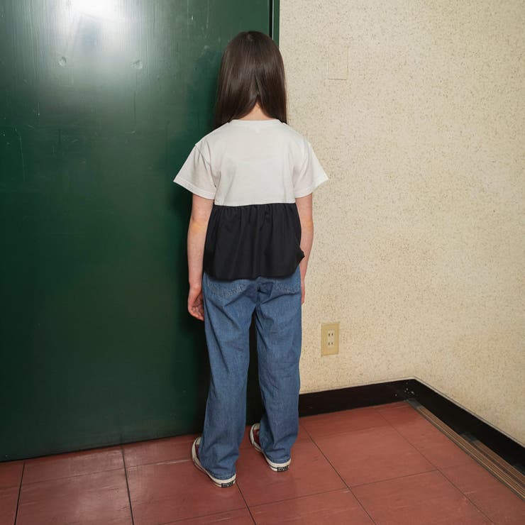 【Ou? by EDWIN】切替デザイン半袖Tシャツ | ブランシェス | 詳細画像7 