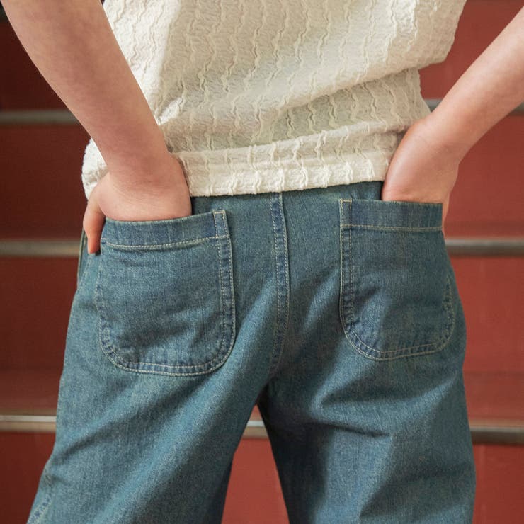 【Ou? by EDWIN】サイドリボンデニムパンツ | ブランシェス | 詳細画像18 