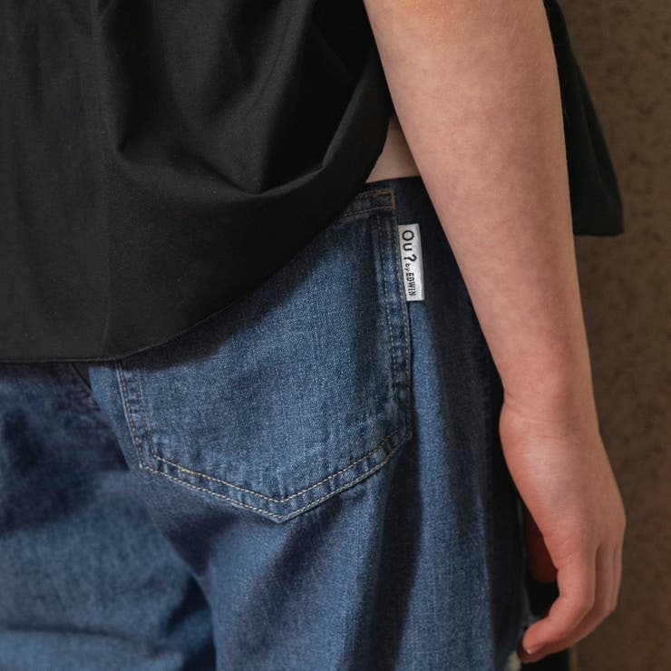 【Ou? by EDWIN】クラッシュレースデニムパンツ | ブランシェス | 詳細画像18 