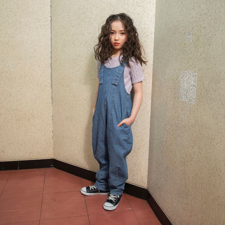 【Ou? by EDWIN】デニムサロペット | ブランシェス | 詳細画像13 