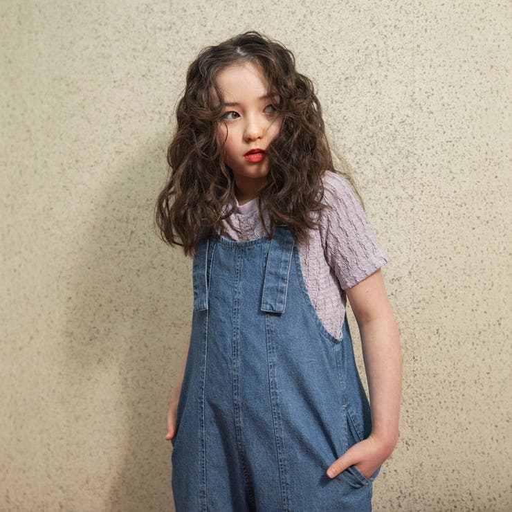 【Ou? by EDWIN】デニムサロペット | ブランシェス | 詳細画像16 