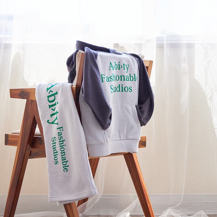 フロントポケット ロゴプリント ラグランフーディセットアップ | ブランシェス | 詳細画像5 