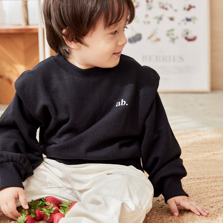 ワンポイント胸刺繍 パワショルトレーナー | ブランシェス | 詳細画像6 